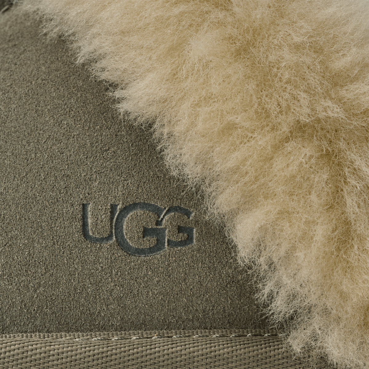 UGG Women's Scuffette II Moss Green/Muted Brass Suede - 9024524 - Tip Top Shoes of New York