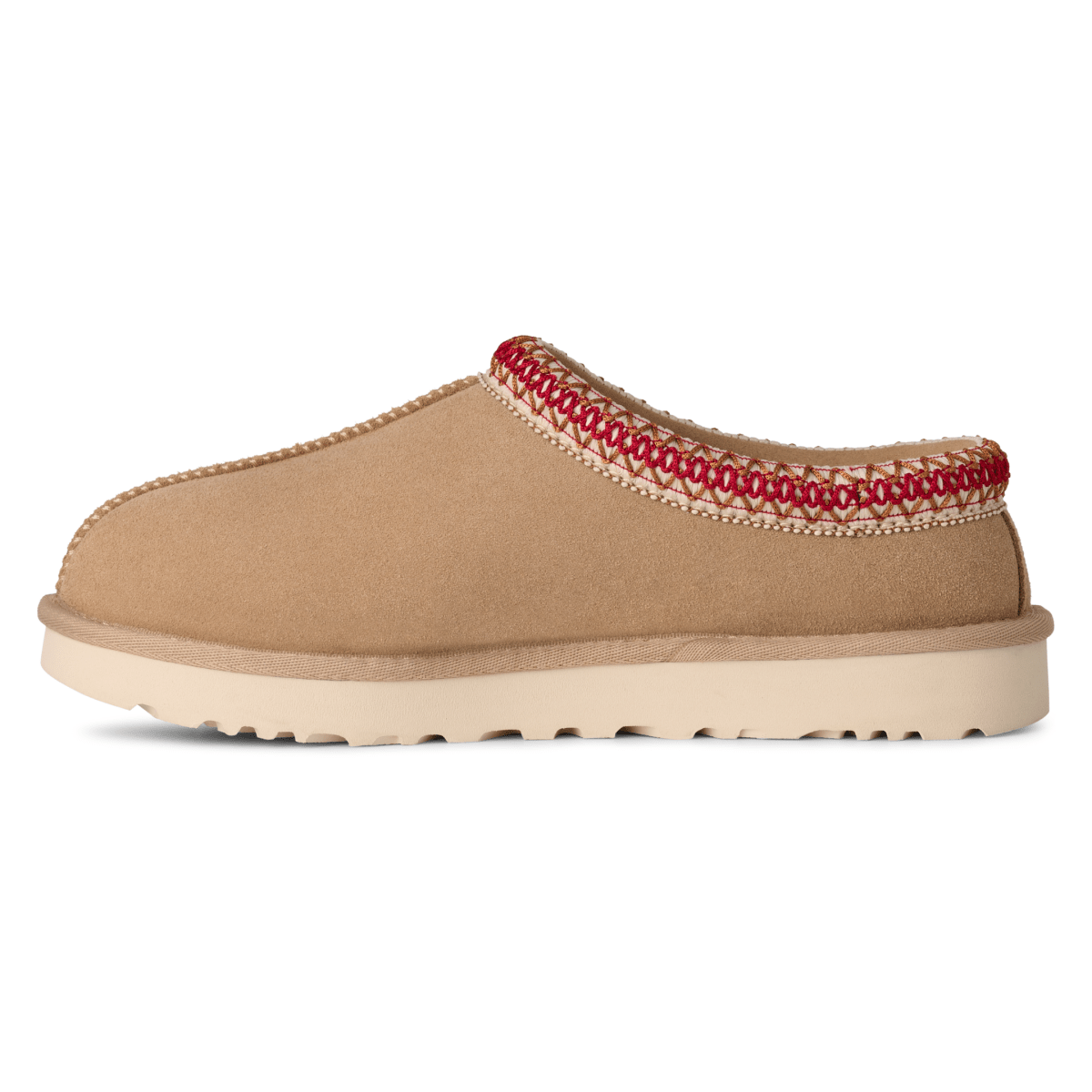 UGG Women's Tasman II Sand/Dark Cherry Suede - 9023245 - Tip Top Shoes of New York