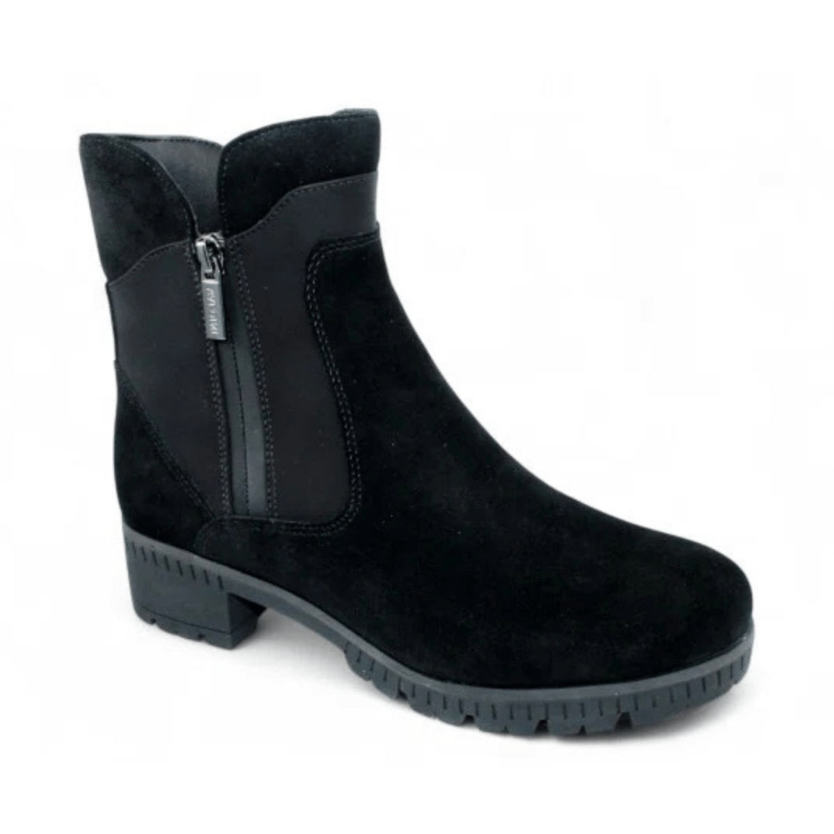 Valdini Women's Izzy Black Suede Waterproof - 9025376 - Tip Top Shoes of New York