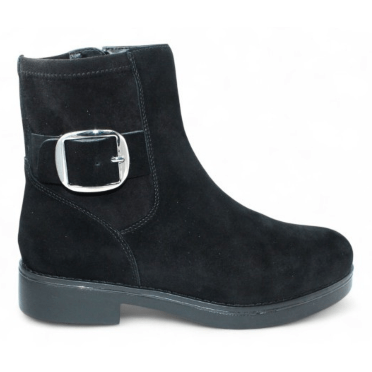 Valdini Women's Perle Black Suede Waterproof - 9025389 - Tip Top Shoes of New York