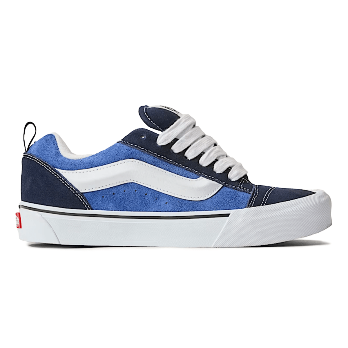 Vans Boys (Grade School) Knu Skool Wrap Navy Blue Suede/True White - 1109907 - Tip Top Shoes of New York