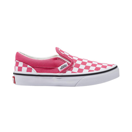 Vans Girl's (Preschool) Classic Slip - On Checkerboard Honeysuckle - 1086482 - Tip Top Shoes of New York