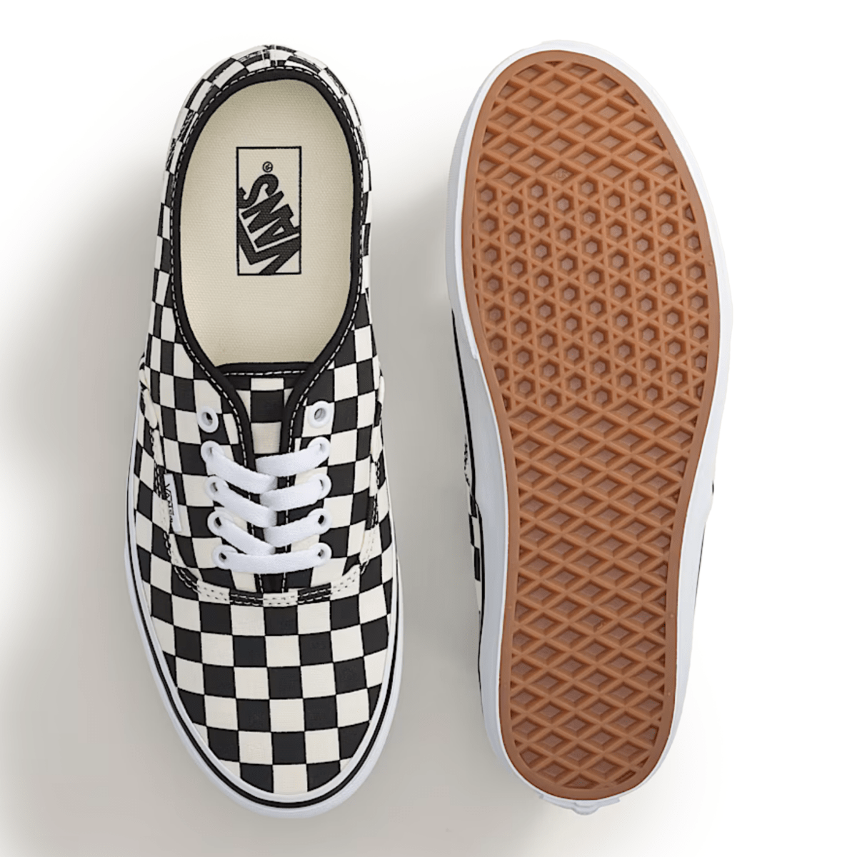 Vans Men's Authentic Black/White Checkerboard - 11043536 - Tip Top Shoes of New York