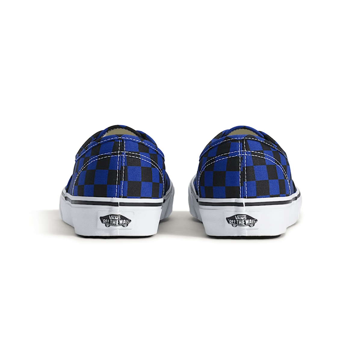 Vans Men's Authentic Checkerboard Blue/Black - 11033084 - Tip Top Shoes of New York