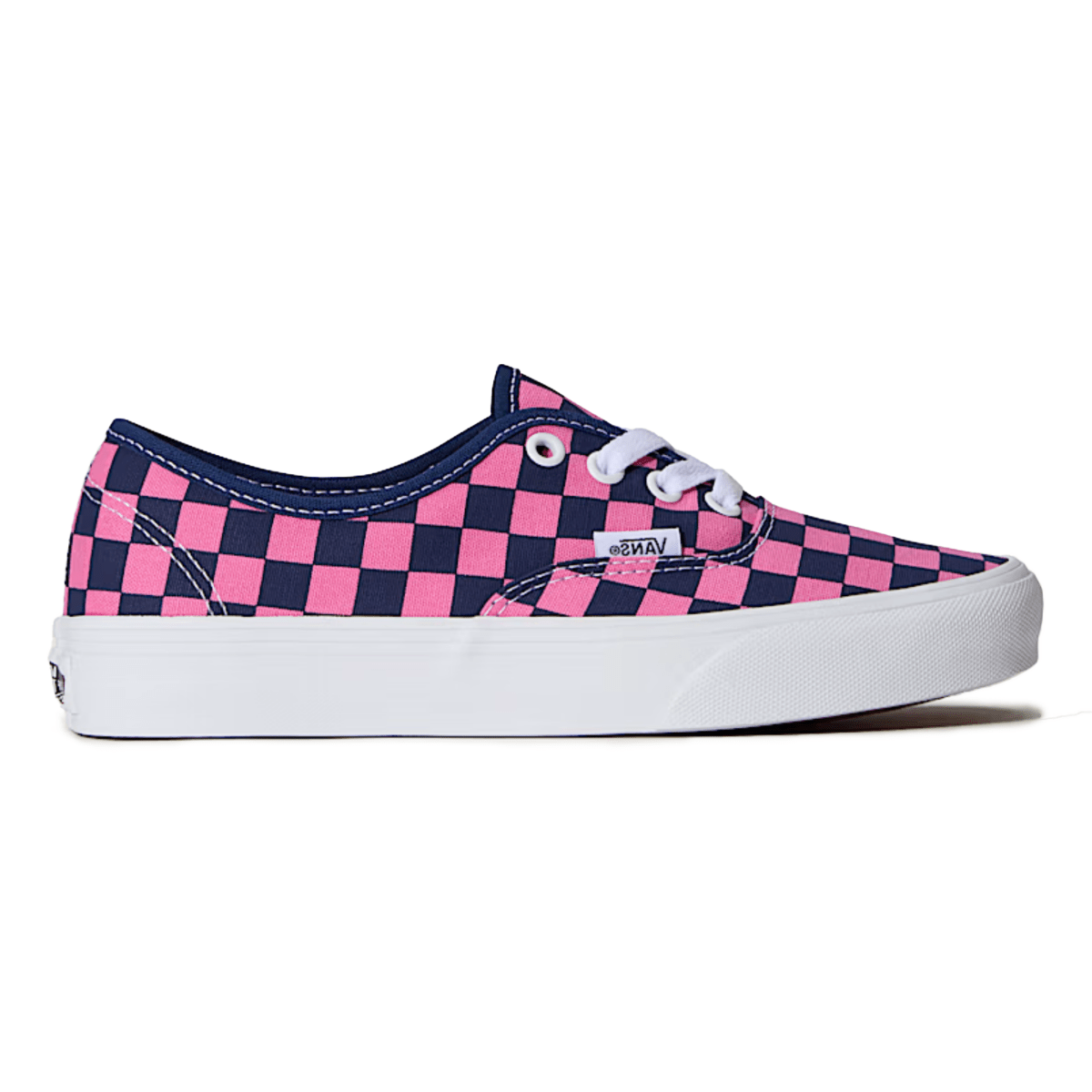 Vans Men's Authentic Checkerboard Deep Indigo Blue/Fizz Pink - 11033101 - Tip Top Shoes of New York