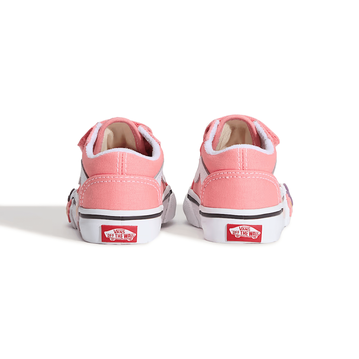 Vans Toddlers Old Skool V Pink Flowers - 1110012 - Tip Top Shoes of New York