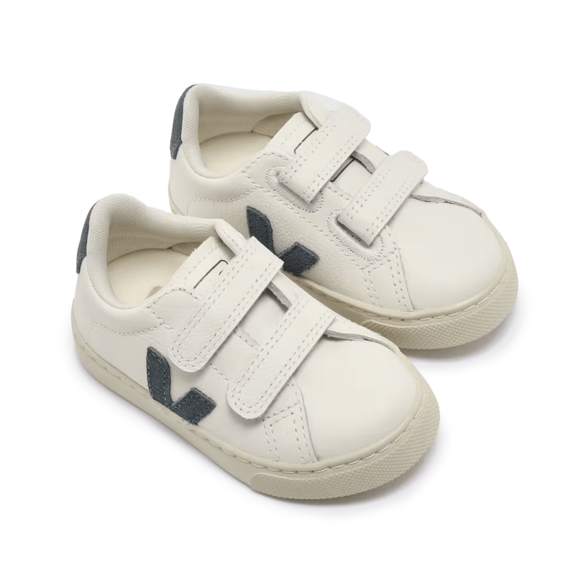 Veja Boys Esplar O.T. White/Navy Leather - 1111495 - Tip Top Shoes of New York