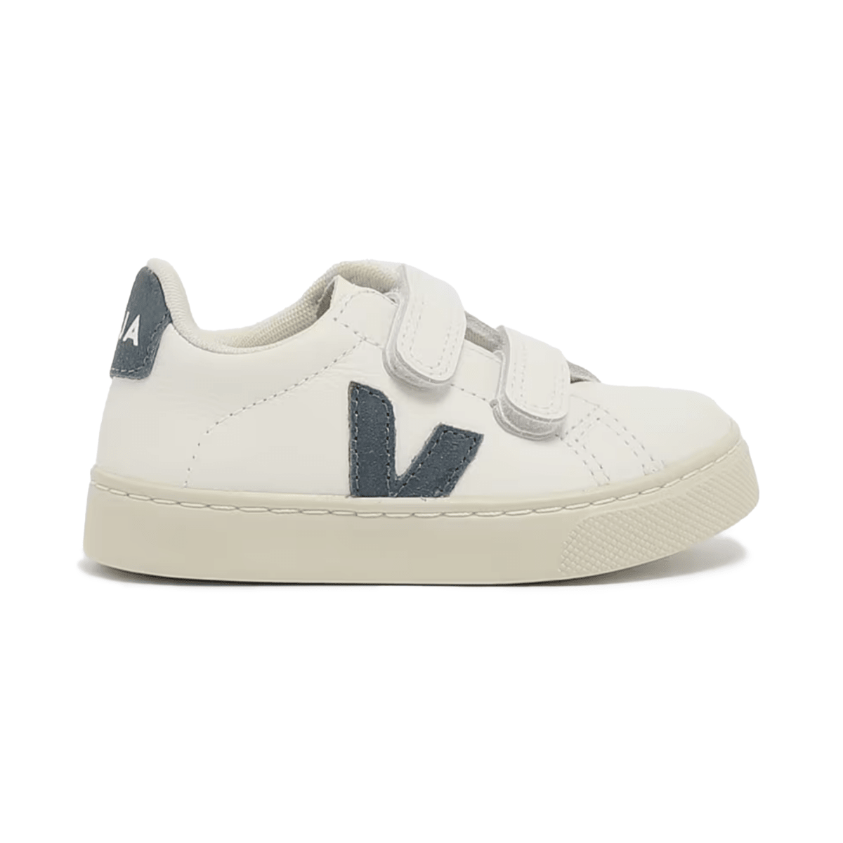 Veja Boys Esplar O.T. White/Navy Leather - 1111495 - Tip Top Shoes of New York