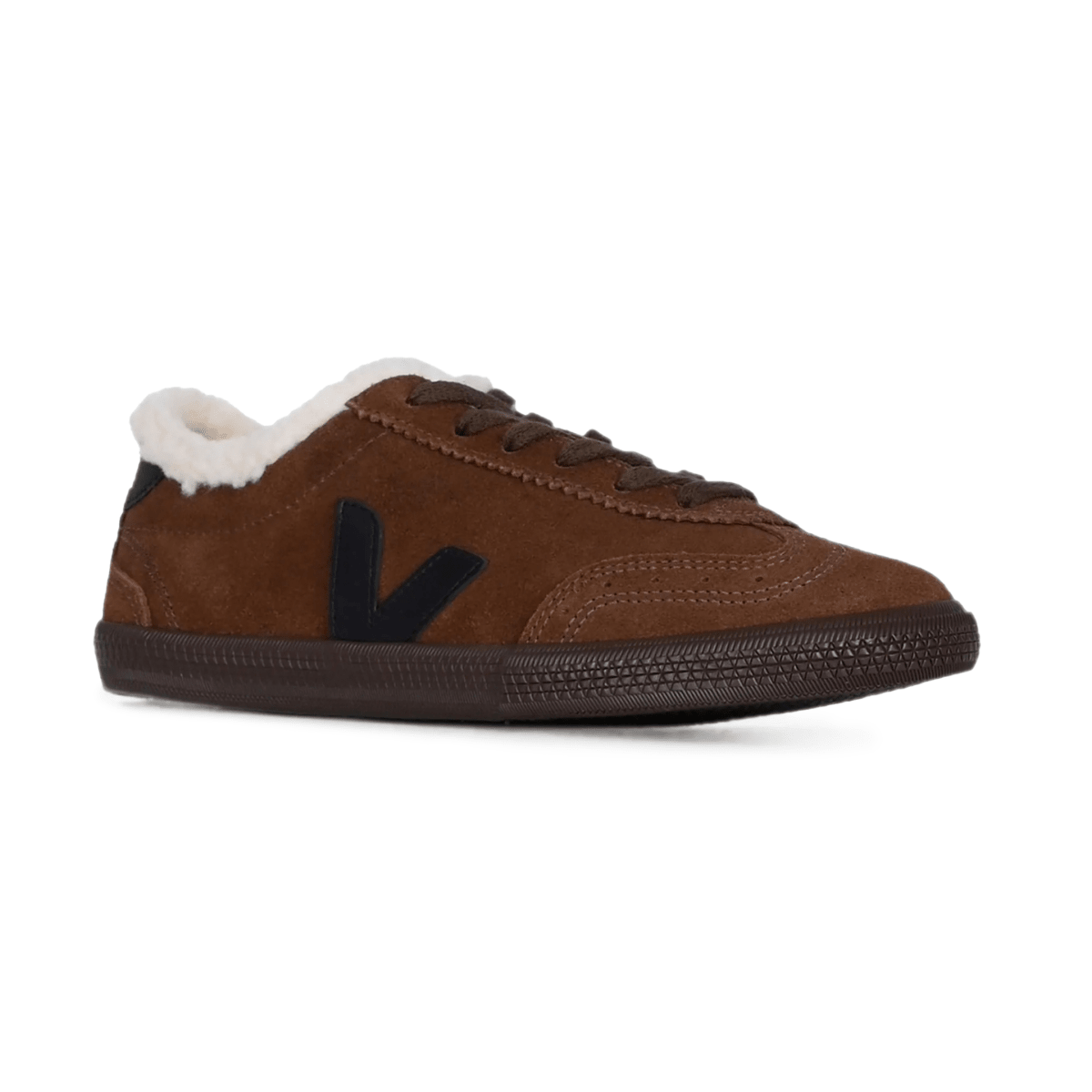 Veja Women's Volley Winter Walnut/Black Eagle Suede - 11029379 - Tip Top Shoes of New York