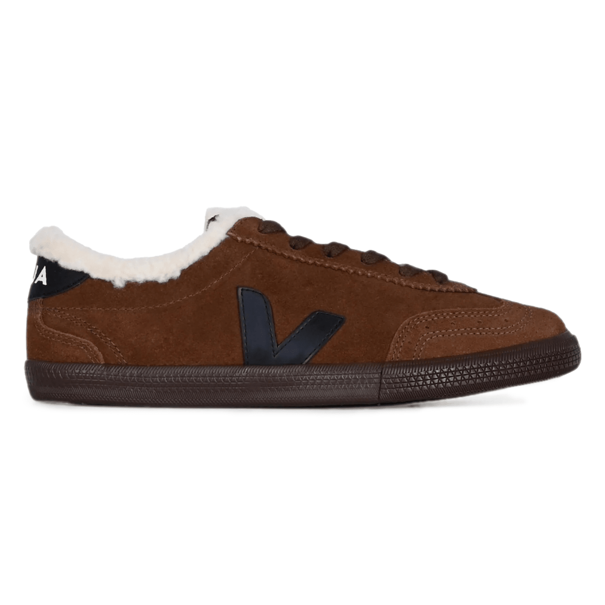Veja Women's Volley Winter Walnut/Black Eagle Suede - 11029379 - Tip Top Shoes of New York