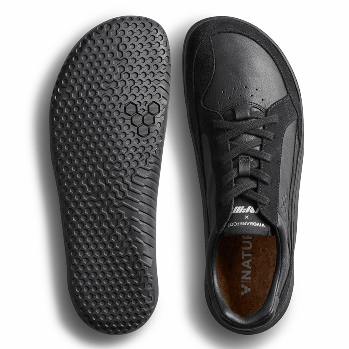 Vivo Barefoot Men's Gobi II Premium Leather Triple Obsidian - 11019016 - Tip Top Shoes of New York