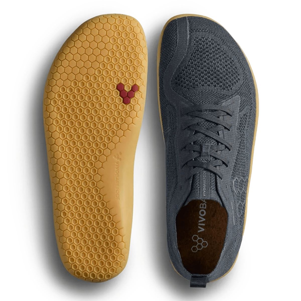 Vivo Barefoot Men's Primus Lite Knit Natural Obsidian - 11043918 - Tip Top Shoes of New York