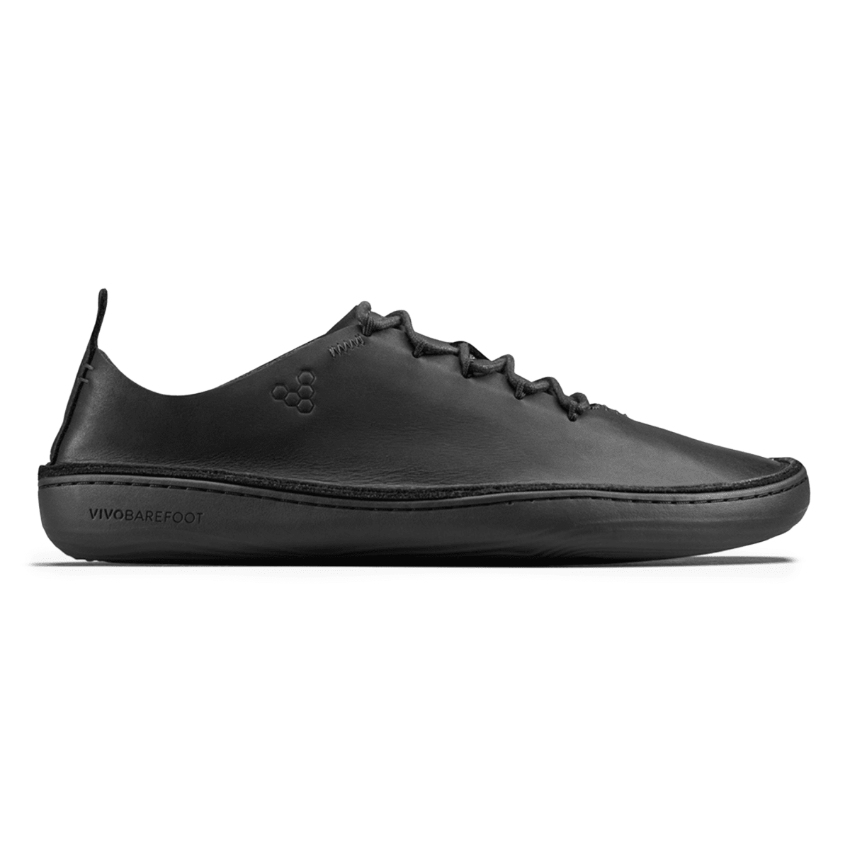 Vivo Barefoot Men's Sensus Moc Lace Up Obsidian Leather - 9027063 - Tip Top Shoes of New York