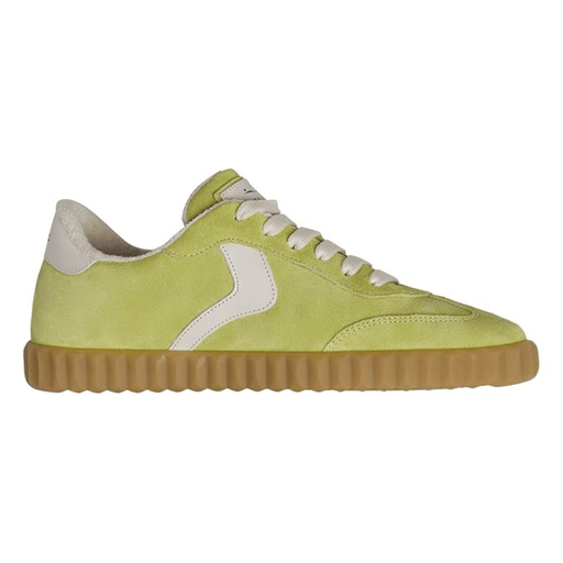 Voile Blanche Women's Ines Lime/White Suede - 9023051 - Tip Top Shoes of New York