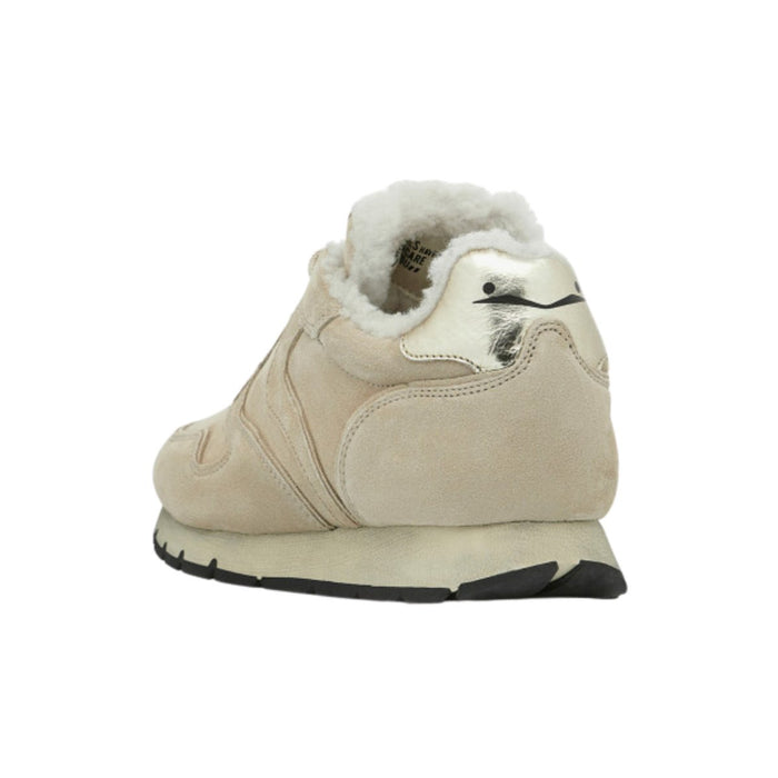 Voile Blanche Women's Julia Fur Nubuck/Felt Taupe - 9017787 - Tip Top Shoes of New York