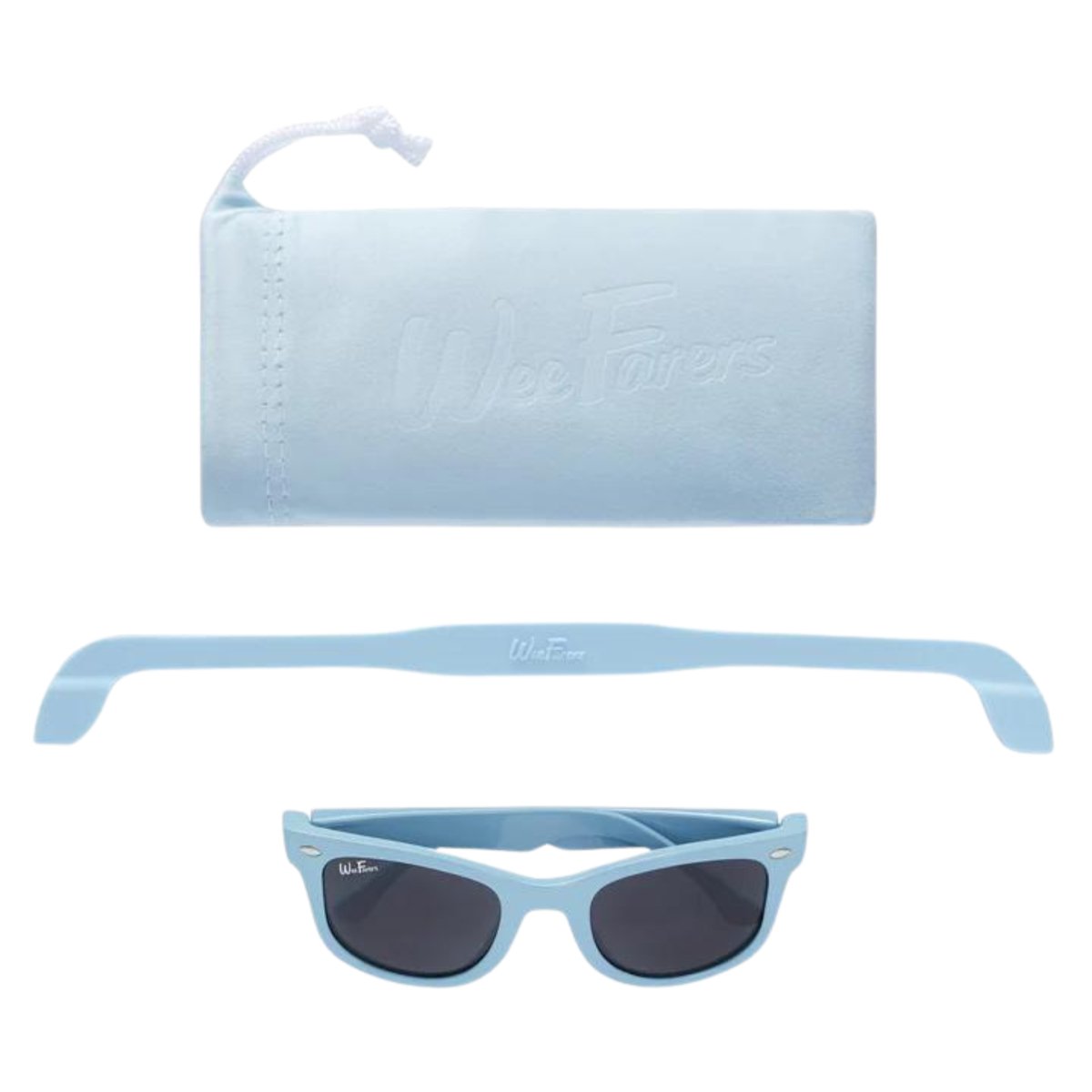 WeeFarers Kid's (ages 2 - 3) Polarized Blue Sunglasses - 1090266 - Tip Top Shoes of New York