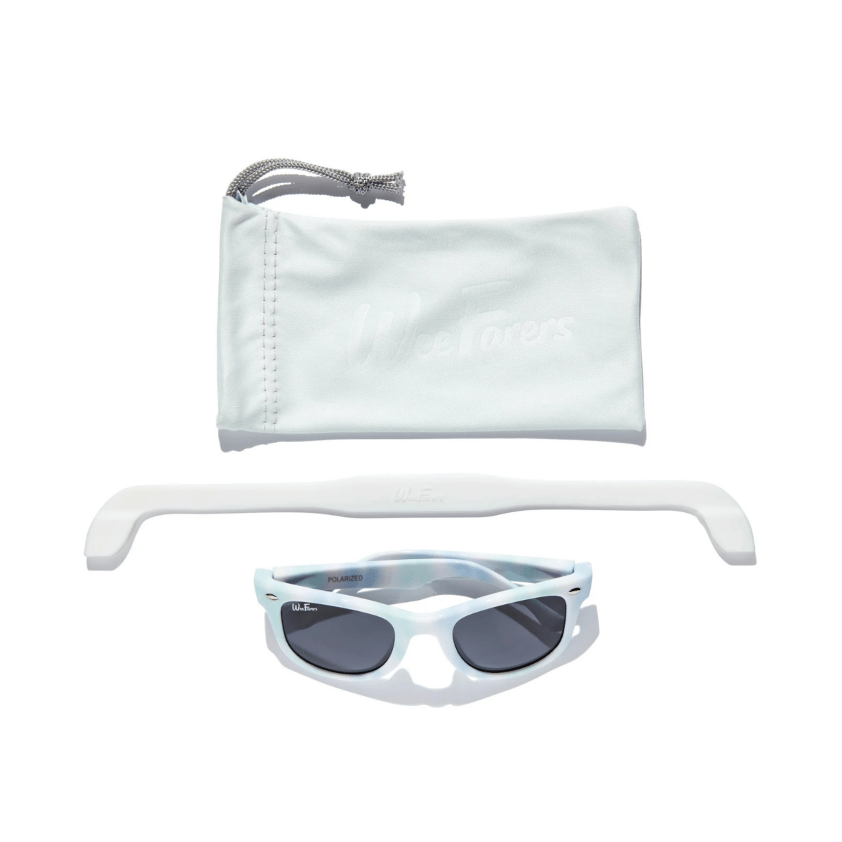 Weefarers Kids' (Ages 4 - 6) Polarized Tie Dye Blue - Green Sunglasses - 1103108 - Tip Top Shoes of New York