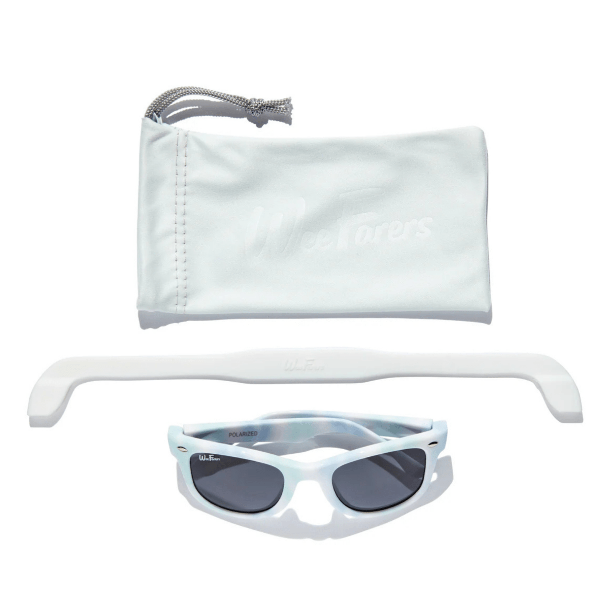 Weefarers Kids (Ages 4 - 6) Polarized TieDye Blue/Green Sunglasses - 5026439 - Tip Top Shoes of New York
