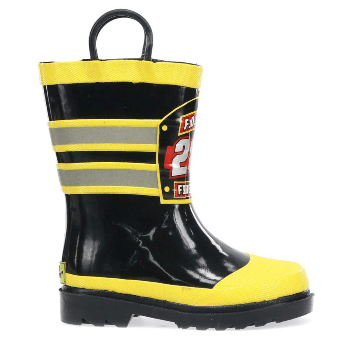 Western Chief Kids Firechief Rainboot Yellow/Black - 1112322 - Tip Top Shoes of New York