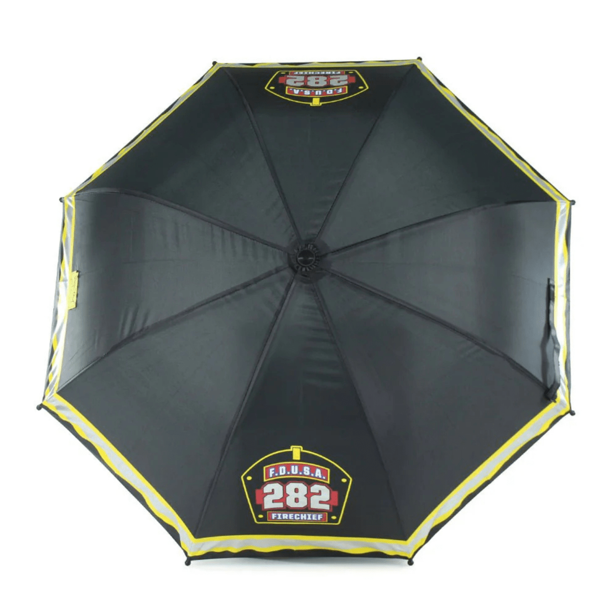 Western Chief Kids Firechief Umbrella Black/Yellow - 1112282 - Tip Top Shoes of New York
