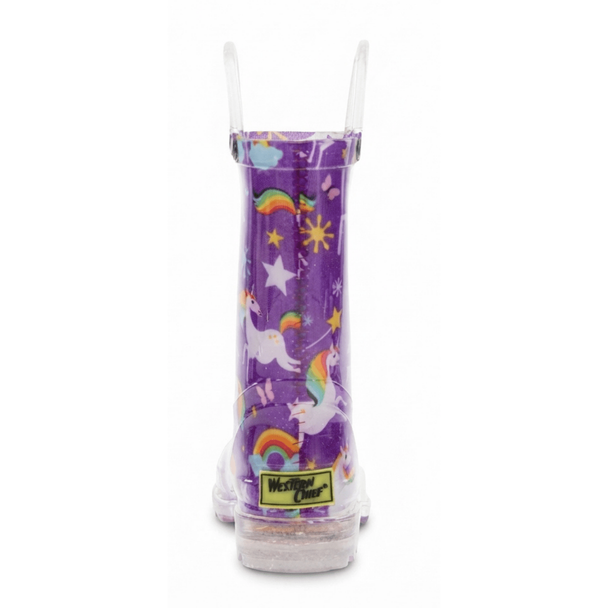 Western Chief Kids Unicorn Purple/Multicolor Lighted Rainboot - 1118594 - Tip Top Shoes of New York