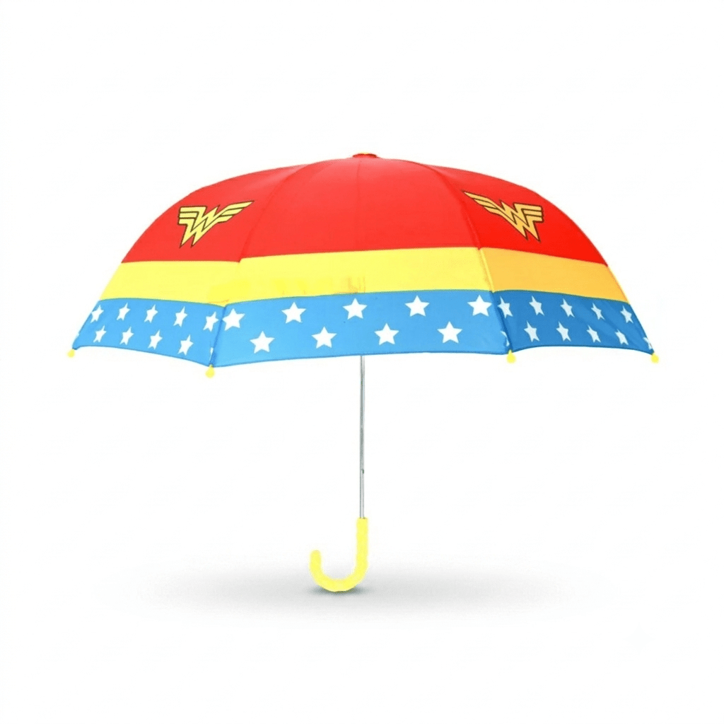 Western Chief Kids Wonder Woman Umbrella Red/Yellow/Blue - 1115940 - Tip Top Shoes of New York