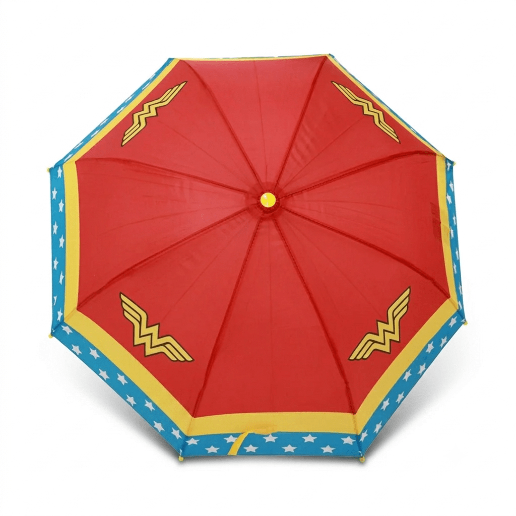 Western Chief Kids Wonder Woman Umbrella Red/Yellow/Blue - 1115940 - Tip Top Shoes of New York