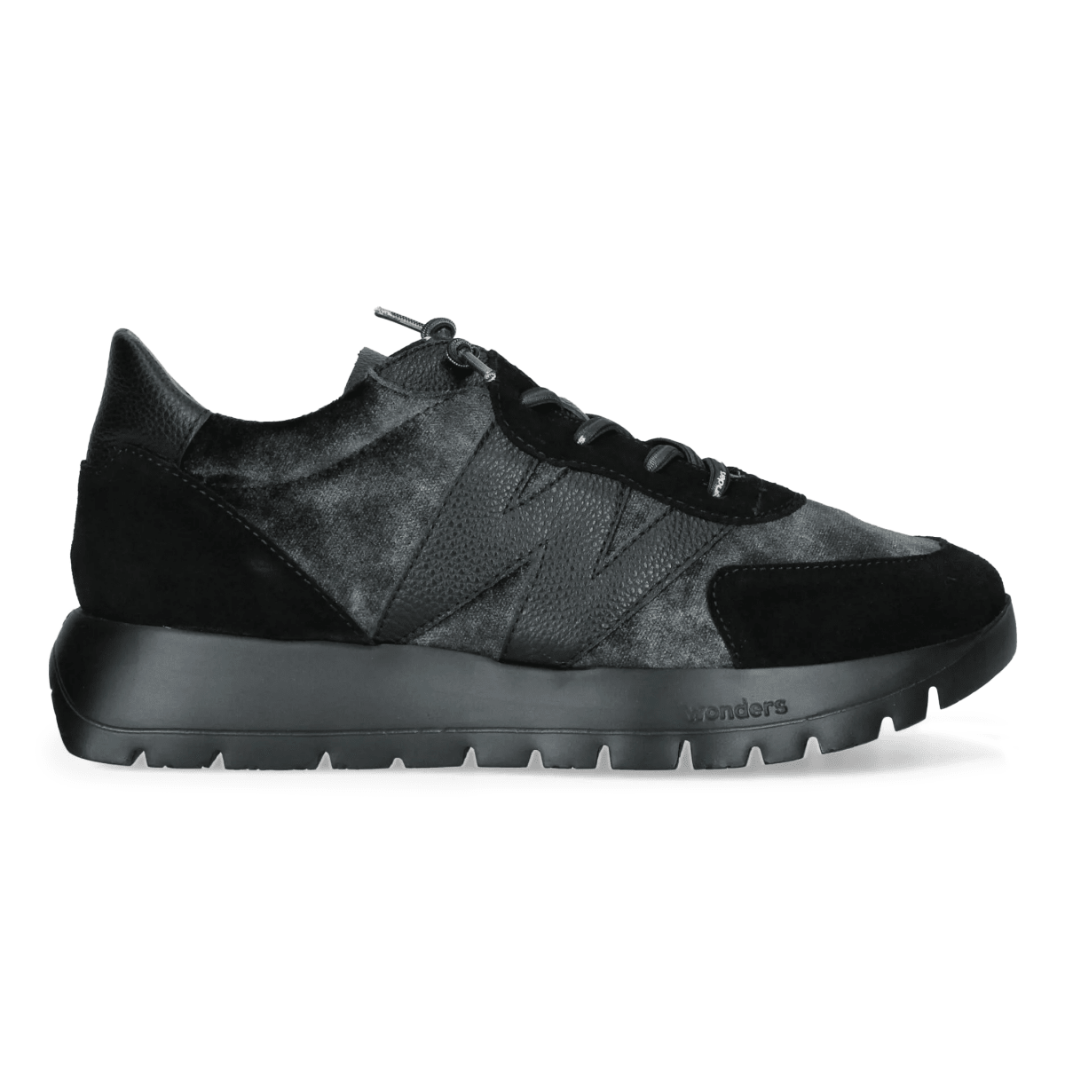 Wonders Women's A-24111 Comb Black/Black - 9035667 - Tip Top Shoes of New York