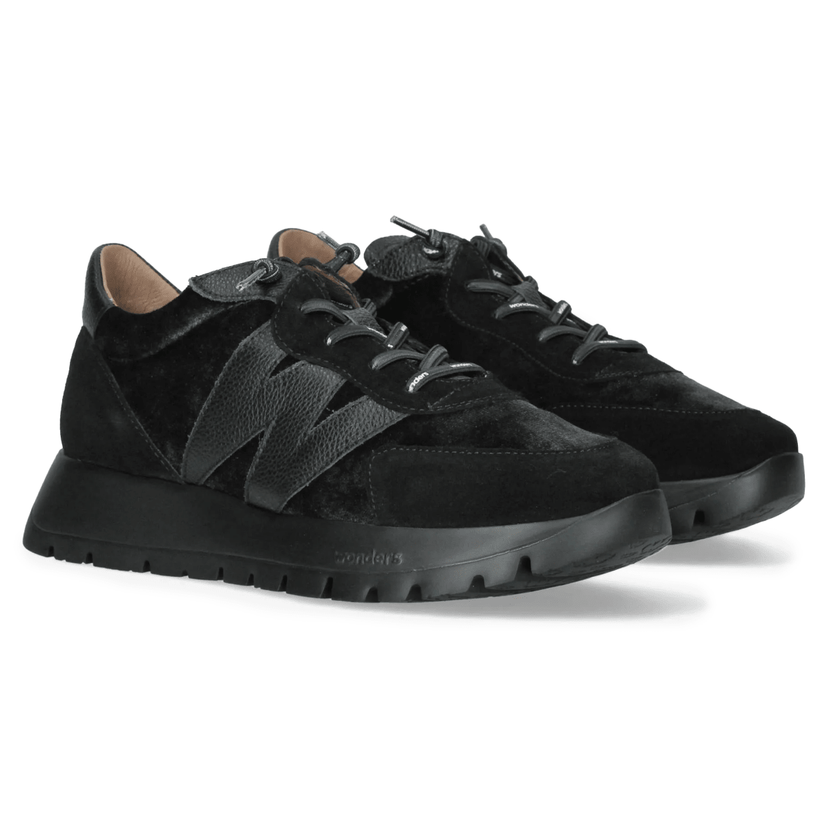 Wonders Women's A-24111 Comb Black/Black - 9035667 - Tip Top Shoes of New York