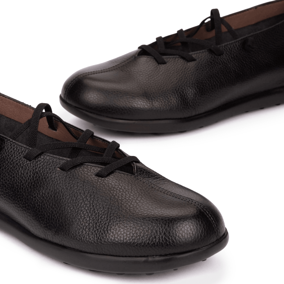 Wonders Women's A-5012 Wild Flyfit 12 Black Leather - 9035675 - Tip Top Shoes of New York