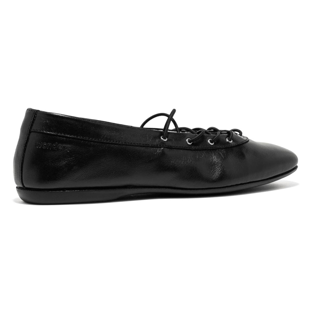 Wonders Women's A-86551 Black Velvet Leather - 9035691 - Tip Top Shoes of New York