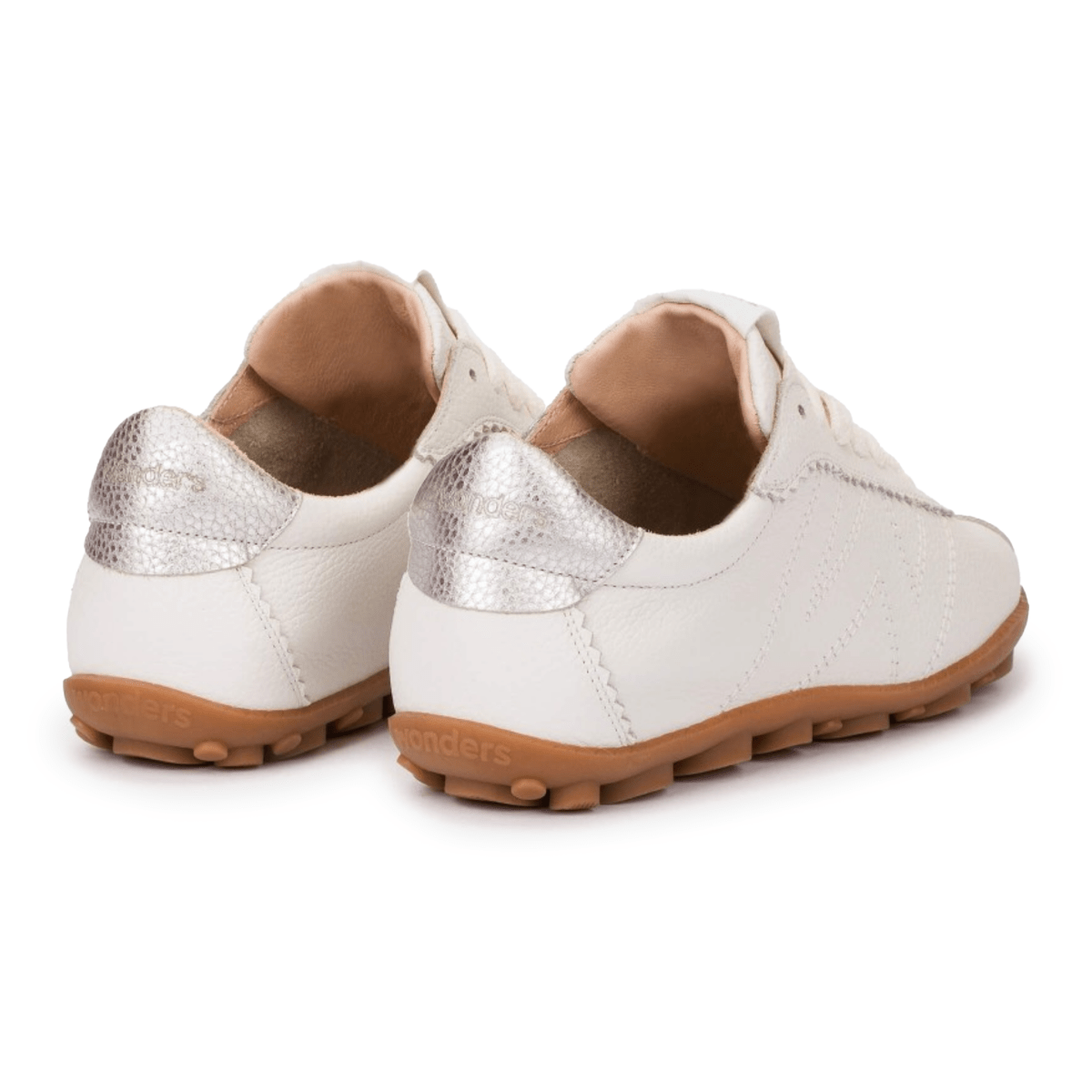 Wonders Women's AP - 2102 Off - White/Platinum - 9031863 - Tip Top Shoes of New York