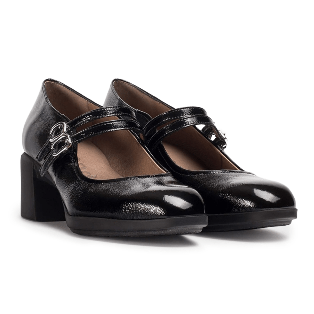 Wonders Women's H - 6703 Reghost 03 Black Leather - 9027247 - Tip Top Shoes of New York