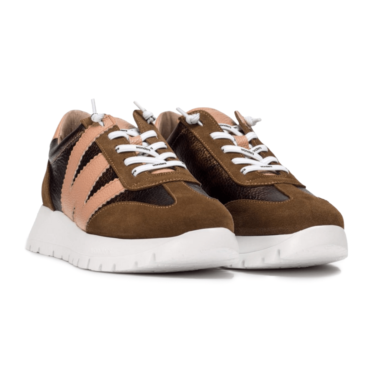 Wonders Women’s Odisei 76 Cognac/Powder/White - 9027201 - Tip Top Shoes of New York