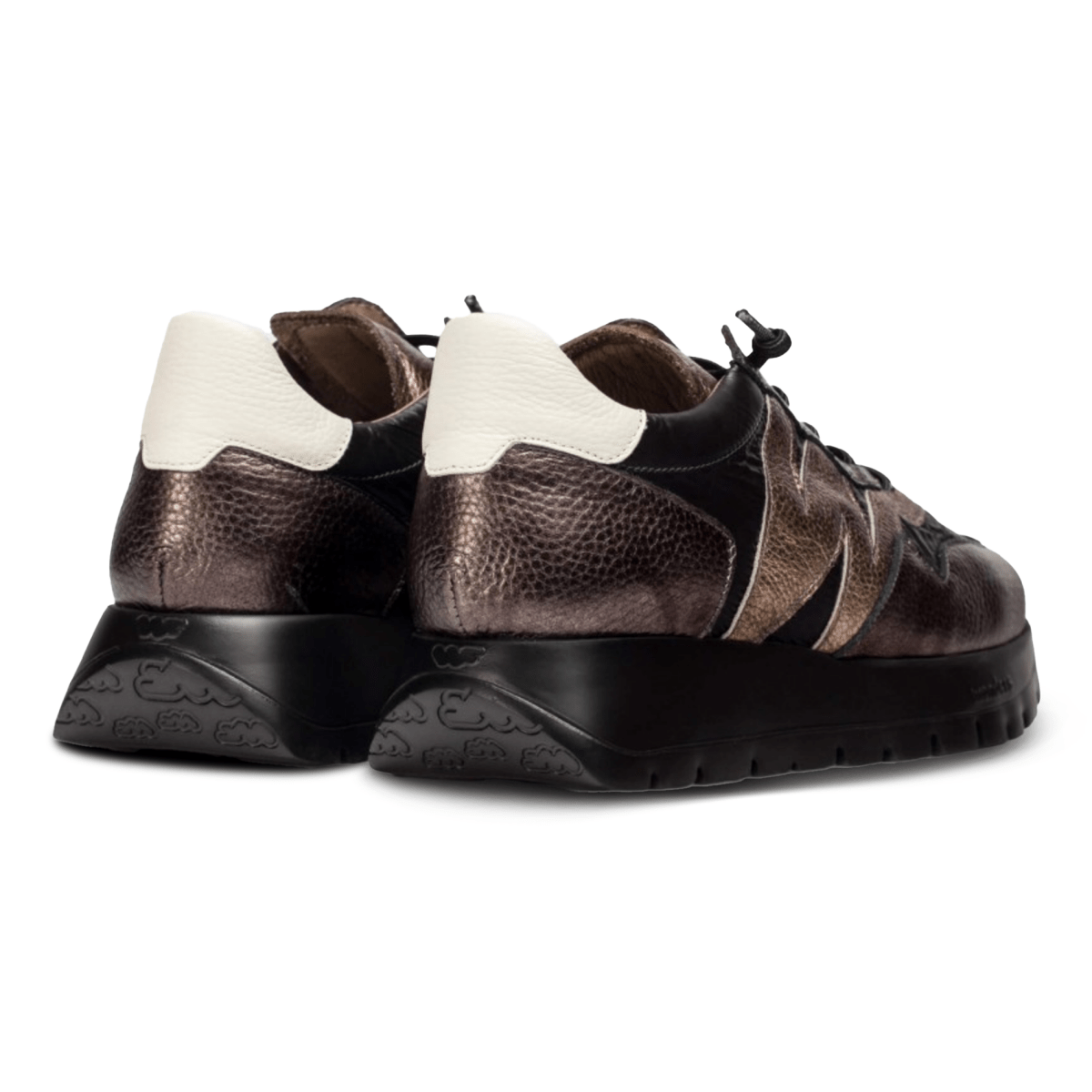 Wonders Women’s Odisei 91 Bronze/Black/Oro - 9027217 - Tip Top Shoes of New York