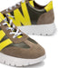 Wonders Women's Racer Taupe/Algae/Cyber Yellow/White - 9021738 - Tip Top Shoes of New York