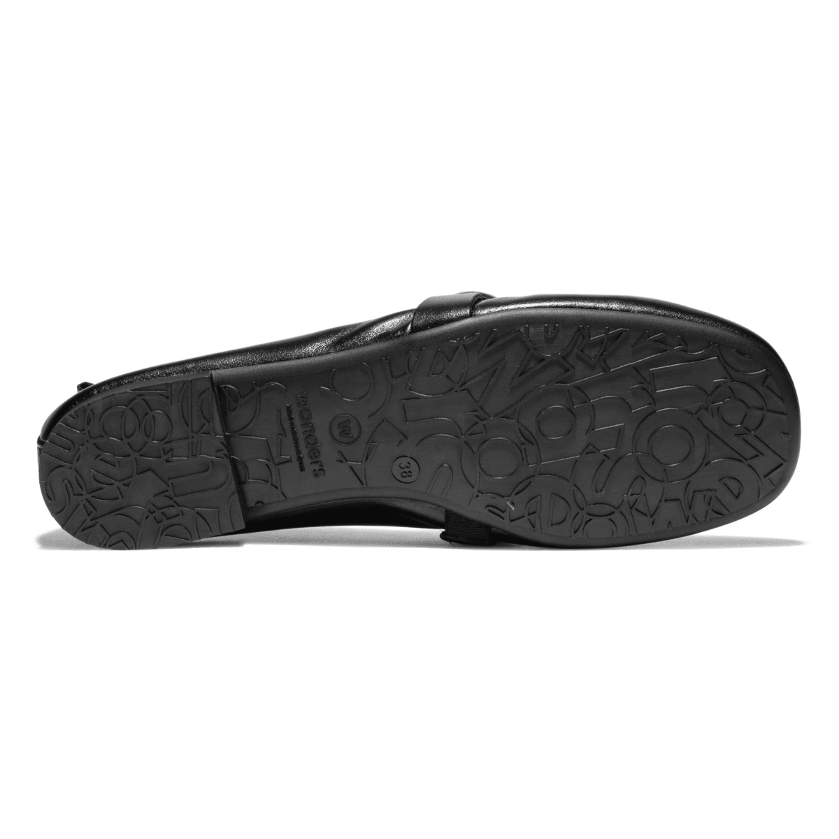 Wonders Women's Sauvage Black Leather - 9031842 - Tip Top Shoes of New York