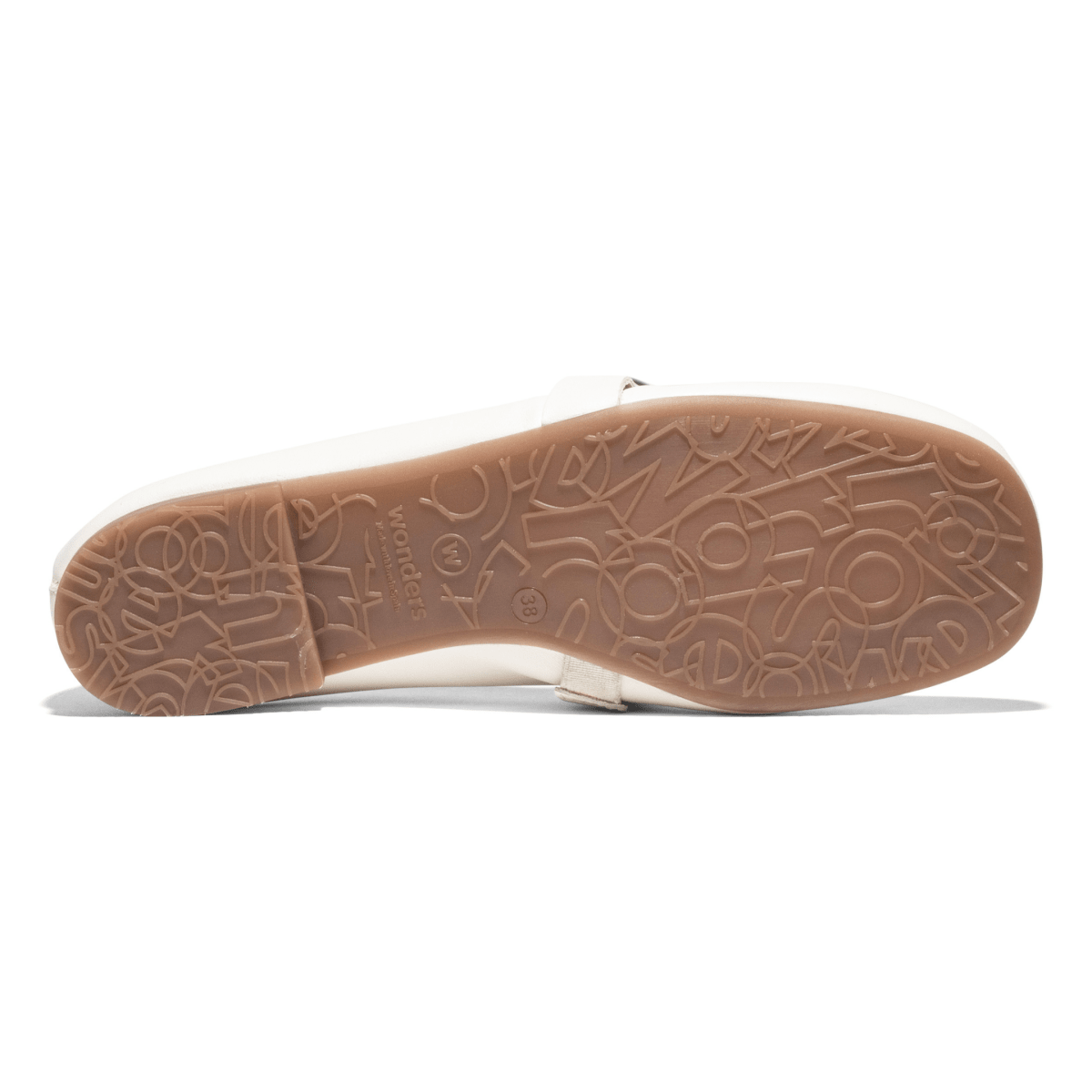 Wonders Women's Sauvage Off - White Leather - 9031849 - Tip Top Shoes of New York