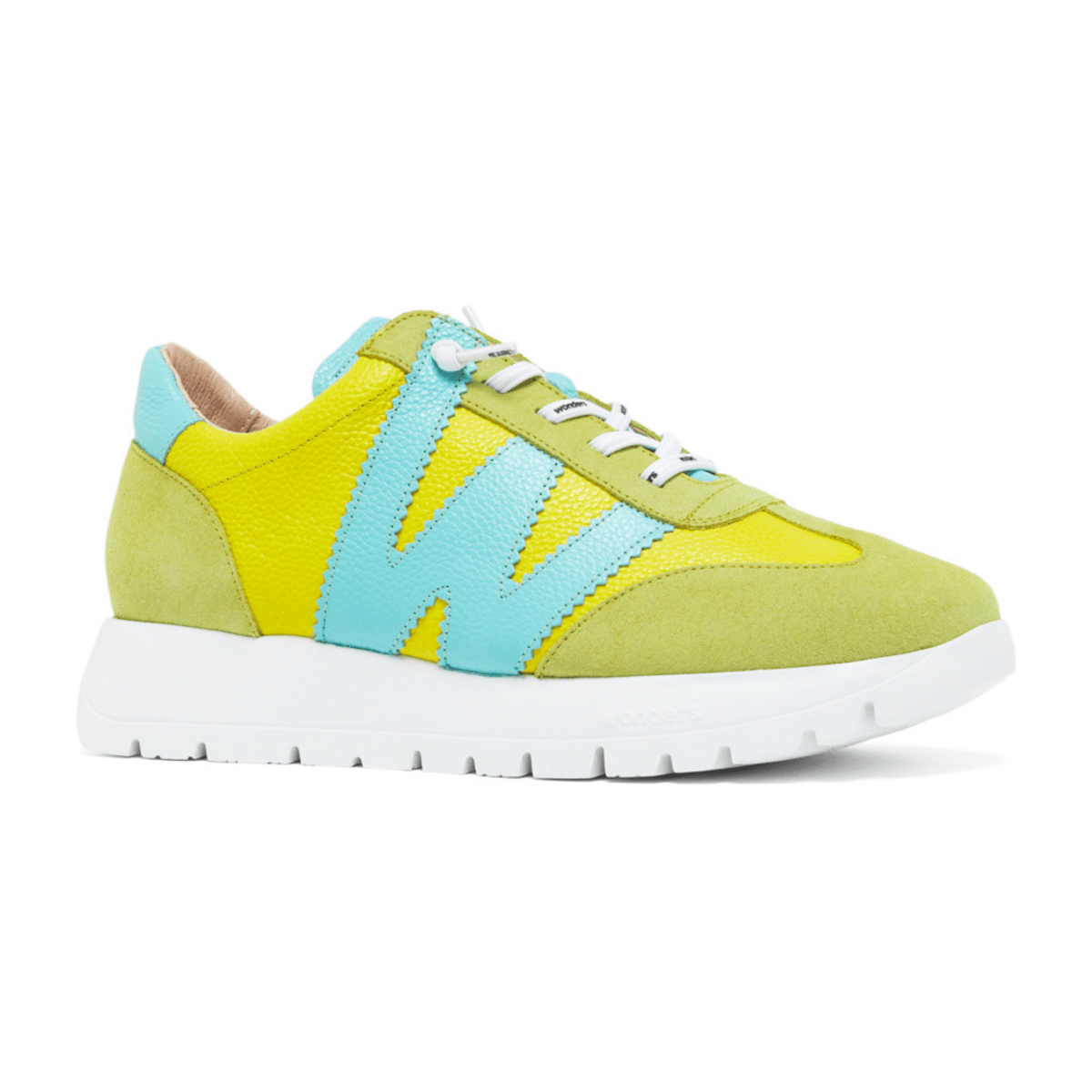 Wonders Women's Trend Cyber/Wild Lime/Sea Blue - 9022033 - Tip Top Shoes of New York