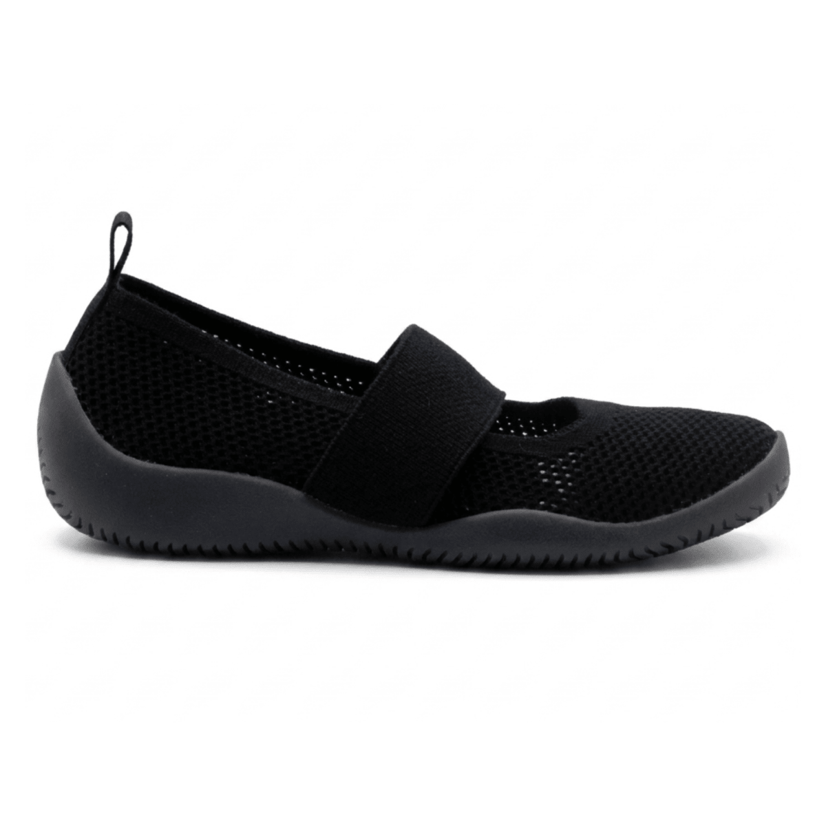 Woolloomooloo Women's Coogee Breeze Scuff Jet Black Merino Wool - 5026517 - Tip Top Shoes of New York