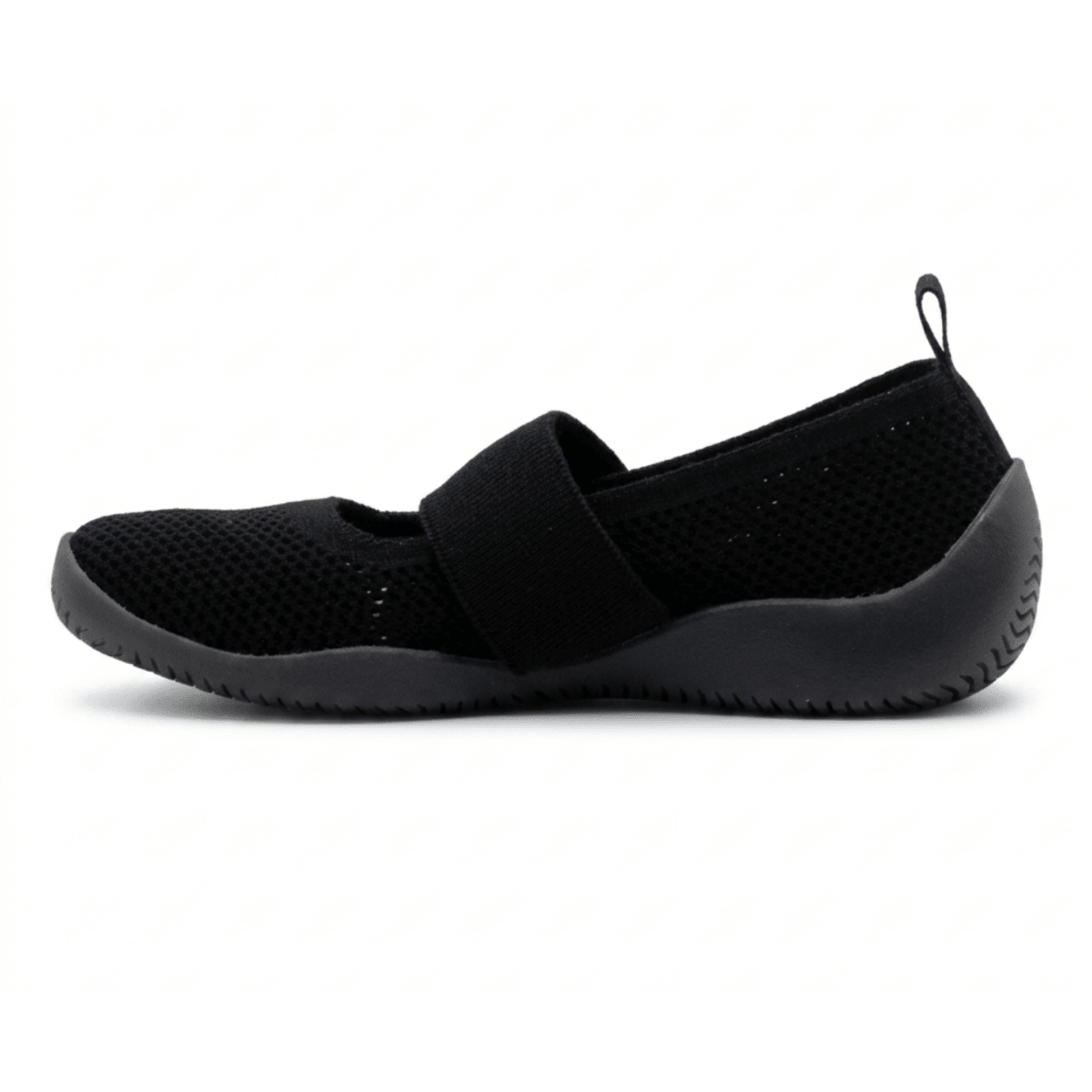 Woolloomooloo Women's Coogee Breeze Scuff Jet Black Merino Wool - 5026517 - Tip Top Shoes of New York