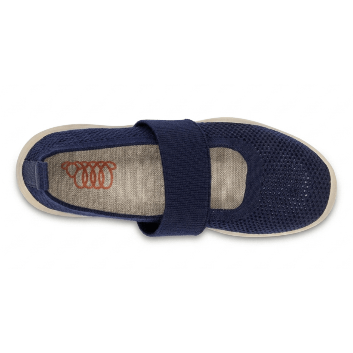 Woolloomooloo Women's Coogee Breeze Scuff Navy Merino Wool - 5026537 - Tip Top Shoes of New York