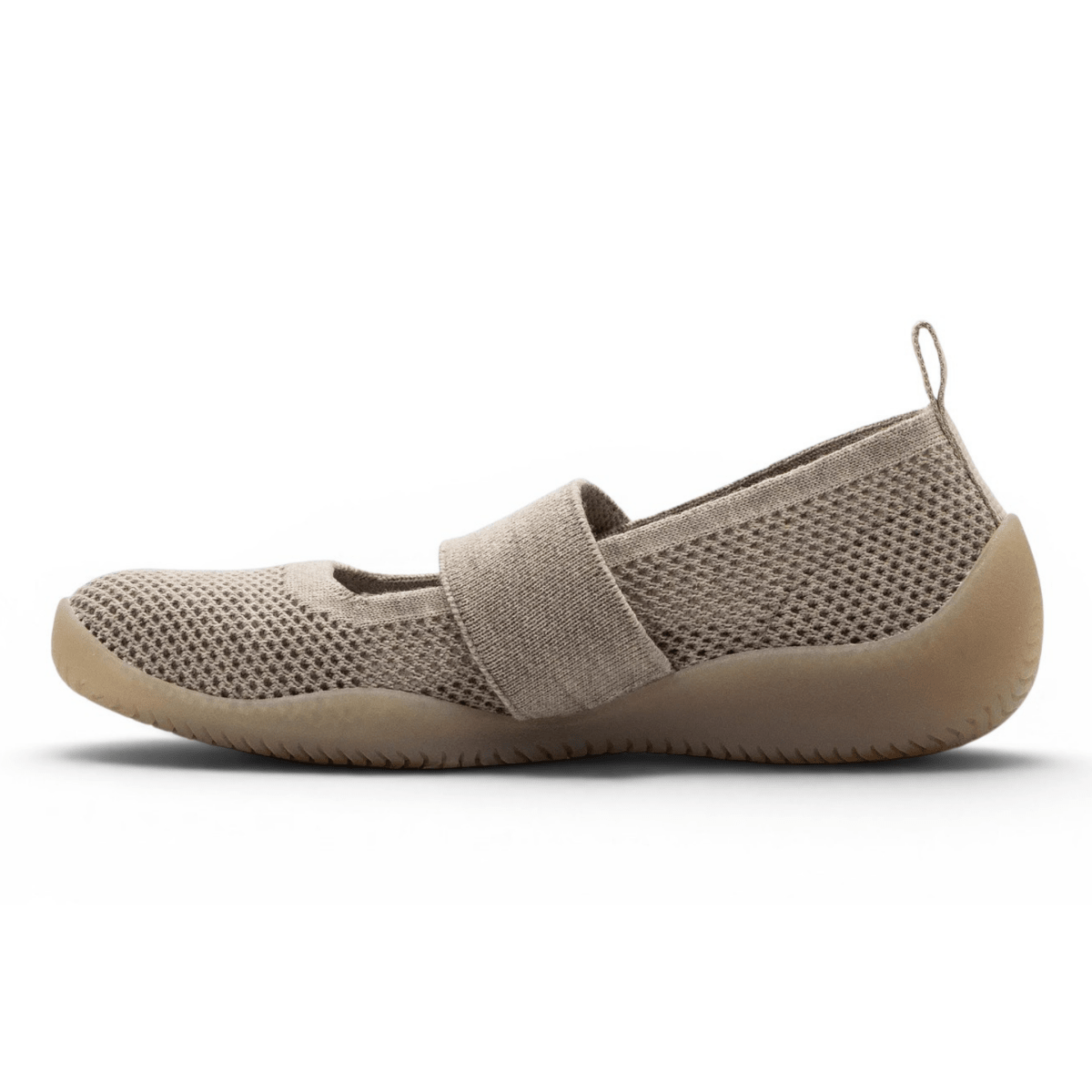 Woolloomooloo Women's Coogee Breeze Scuff Taupe Merino Wool - 5026547 - Tip Top Shoes of New York