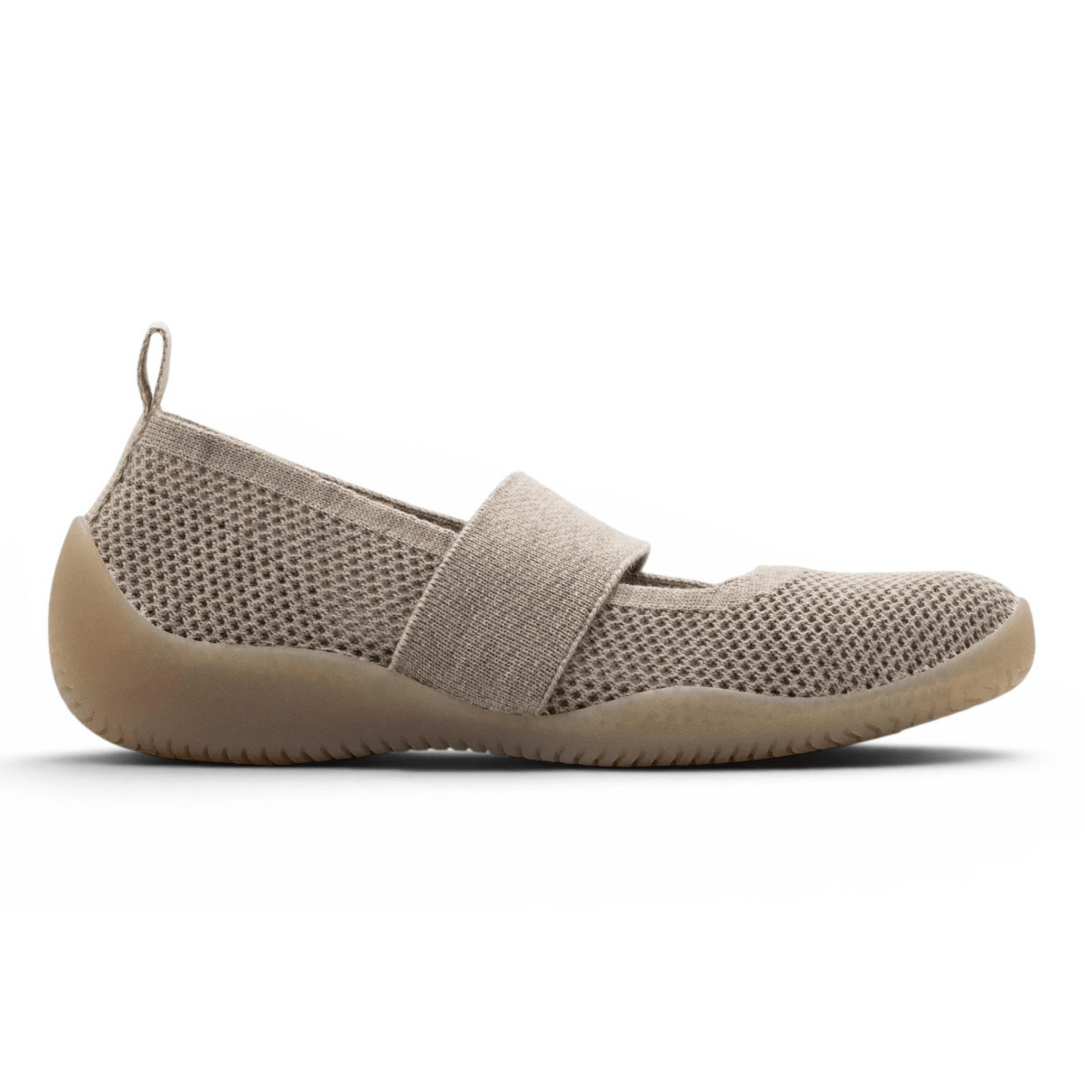 Woolloomooloo Women's Coogee Breeze Scuff Taupe Merino Wool - 5026547 - Tip Top Shoes of New York