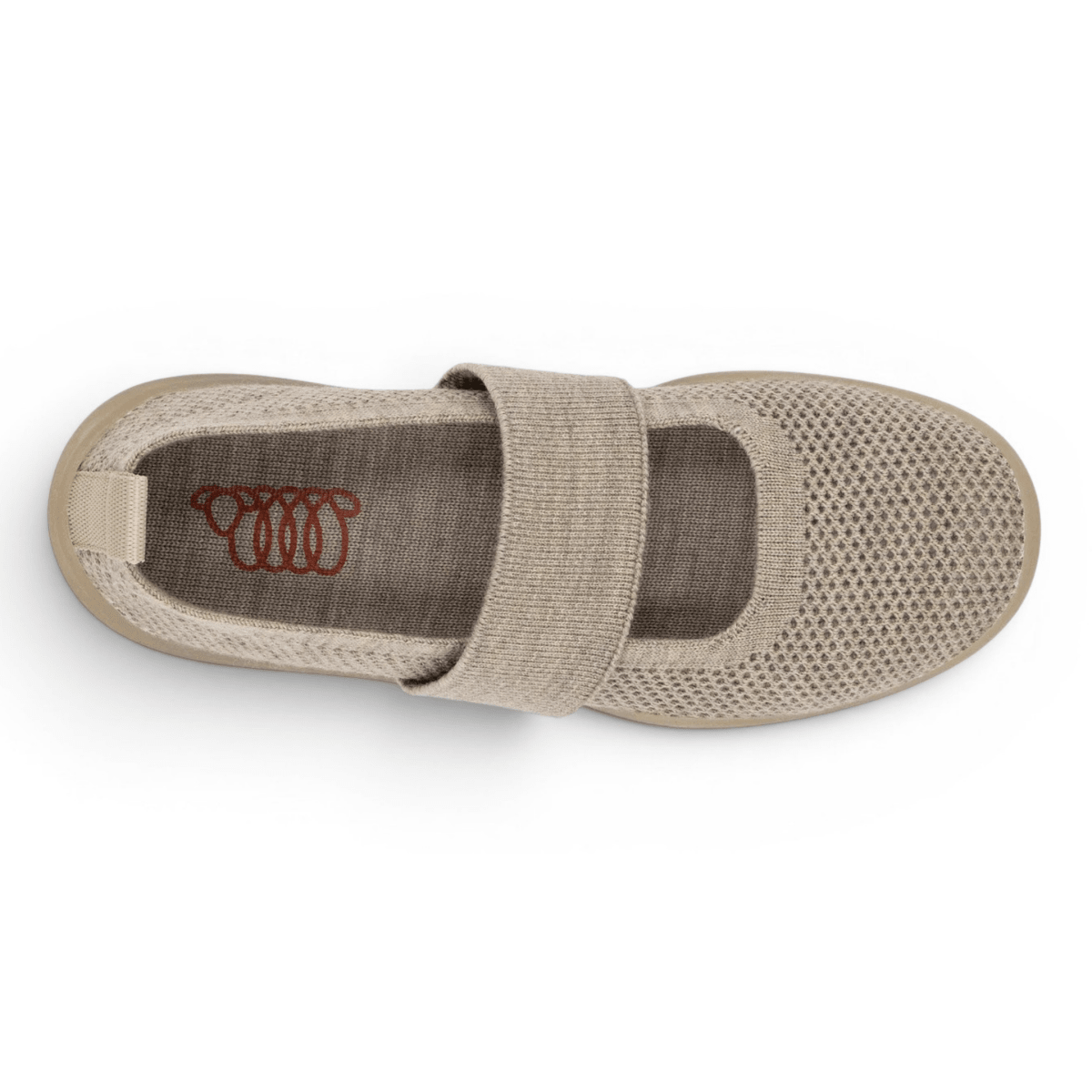 Woolloomooloo Women's Coogee Breeze Scuff Taupe Merino Wool - 5026547 - Tip Top Shoes of New York