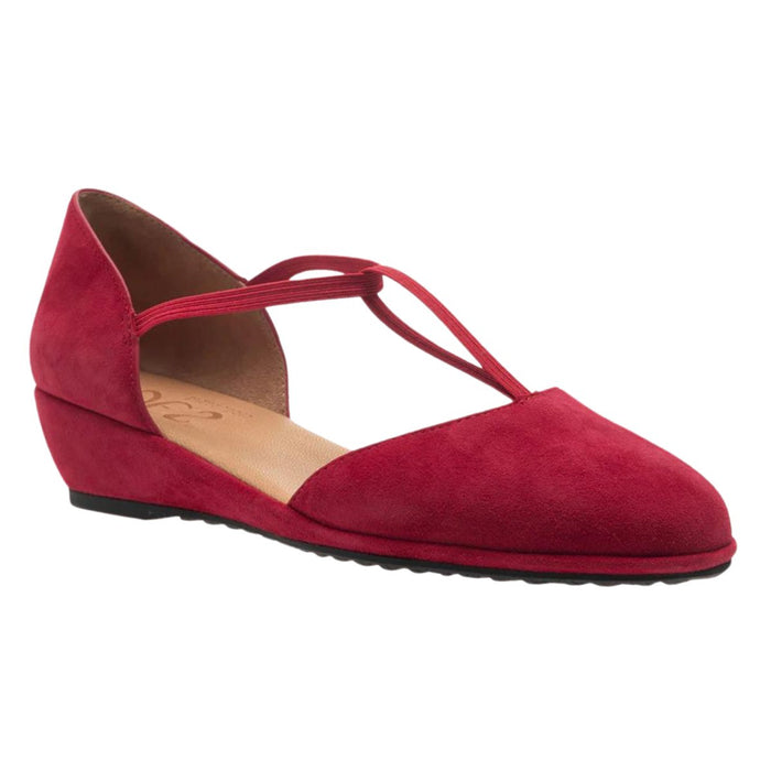 Yes Women's Patsy Red Suede - 3018798 - Tip Top Shoes of New York