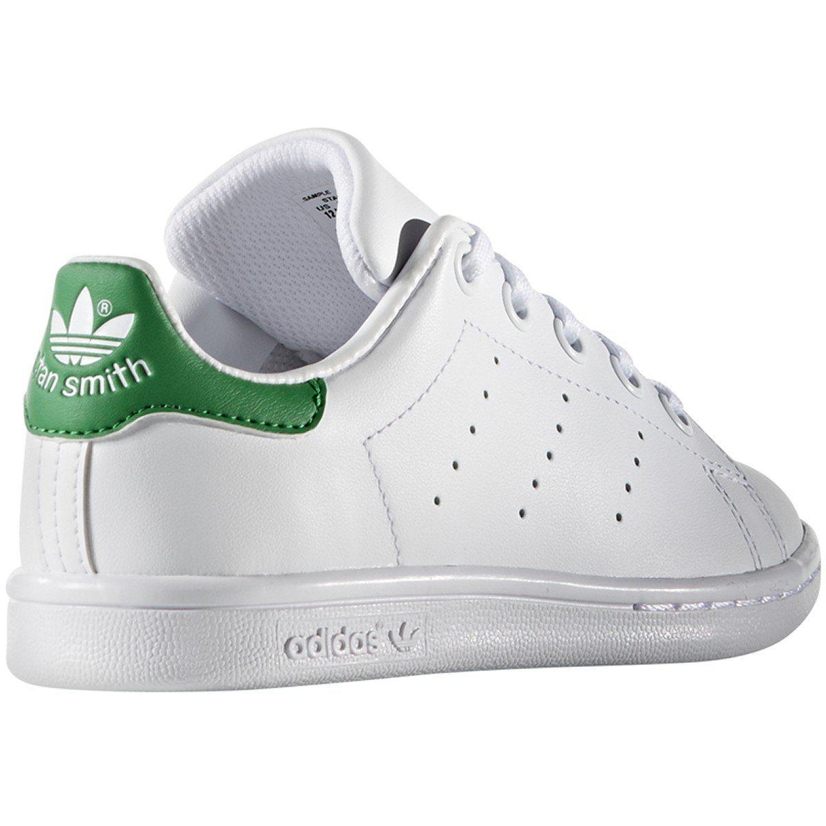 Adidas Boy's Stan Smith C White/Green - 577410 - Tip Top Shoes of New York