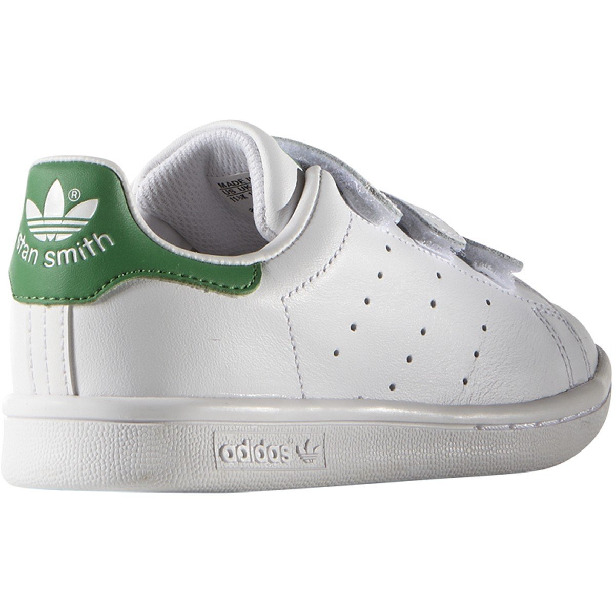 Adidas Boy's Stan Smith CF C White/Green - 547283 - Tip Top Shoes of New York