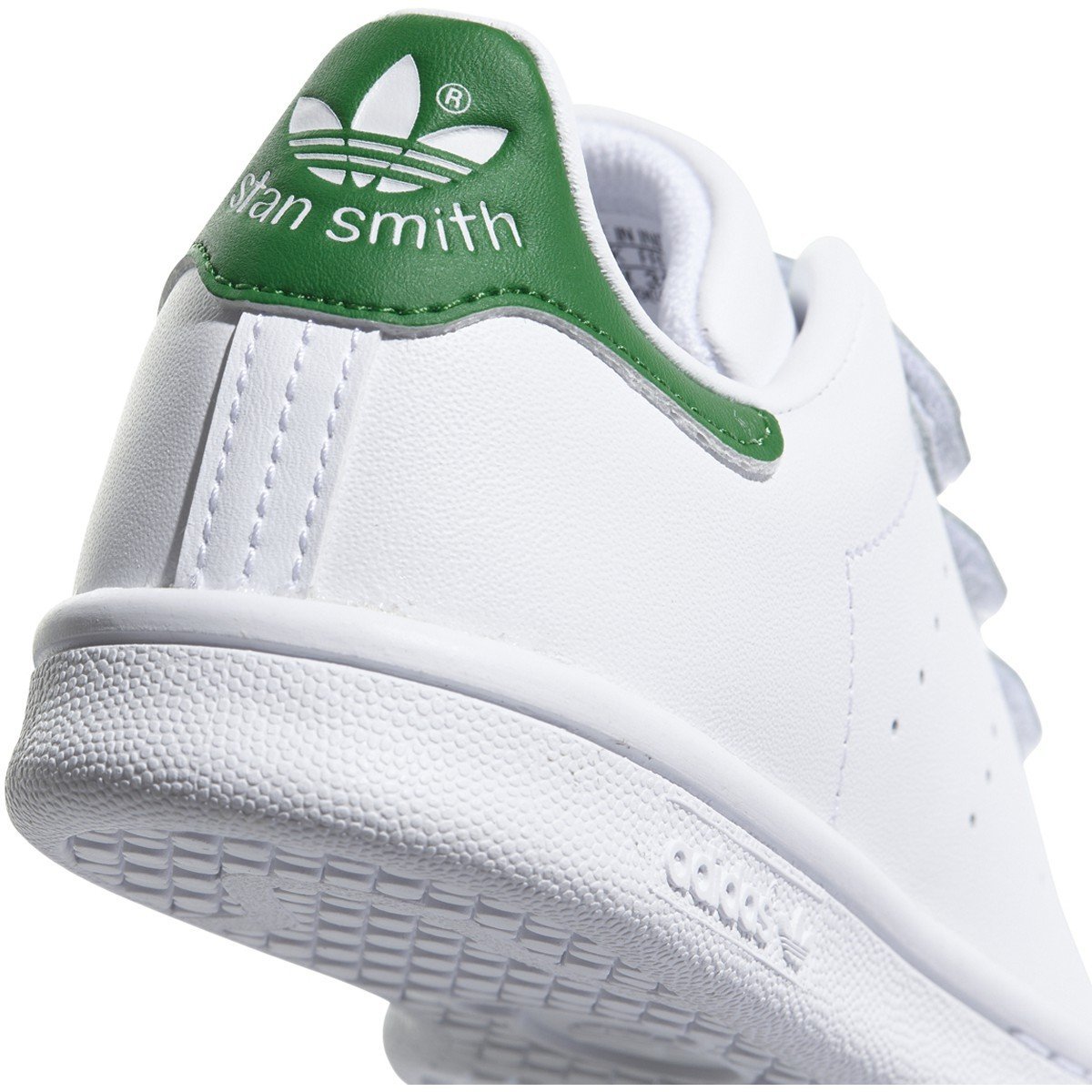 Adidas Boy's Stan Smith CF C White/Green - 547283 - Tip Top Shoes of New York