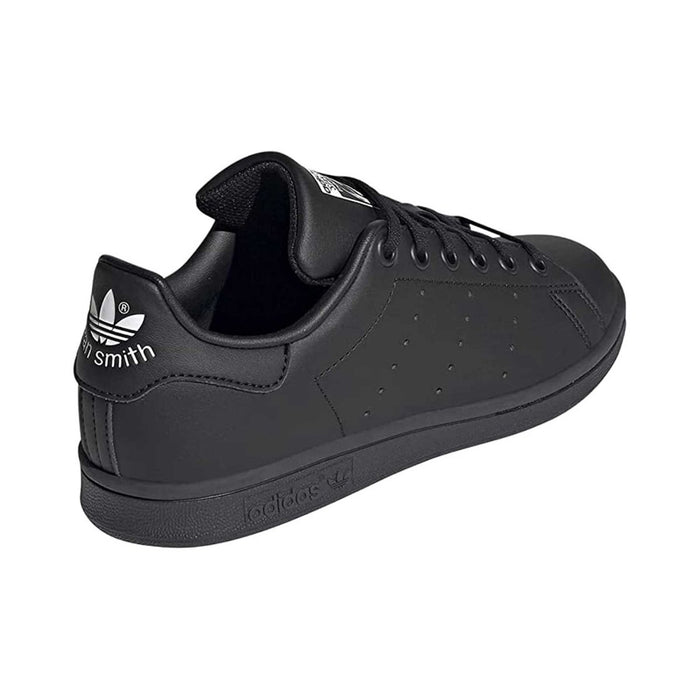 Adidas Boy's Stan Smith Core Black/Core Black/Cloud White Sneakers - 1074972 - Tip Top Shoes of New York